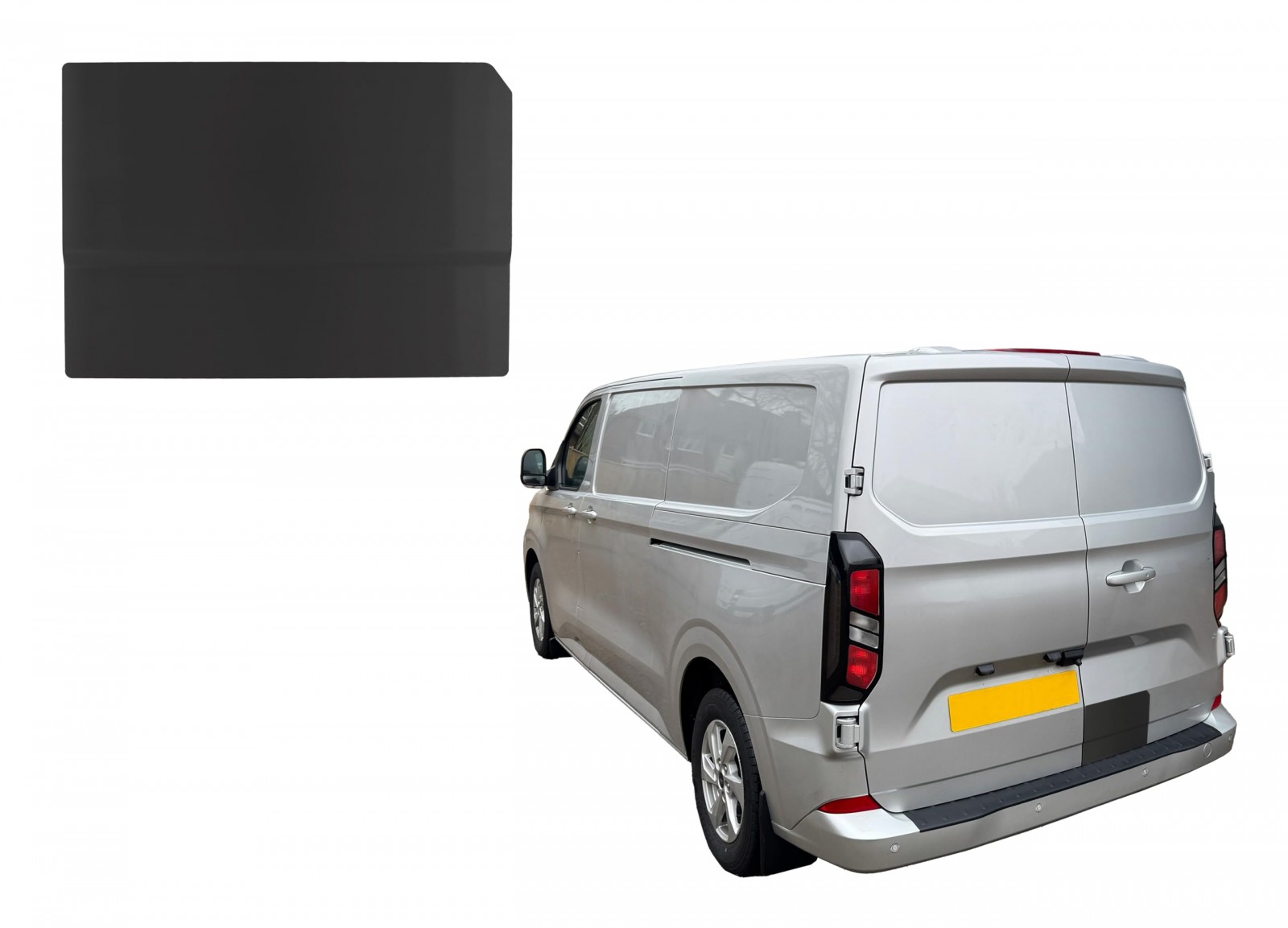 Ford Custom 24> V-Armour External Latch Shield